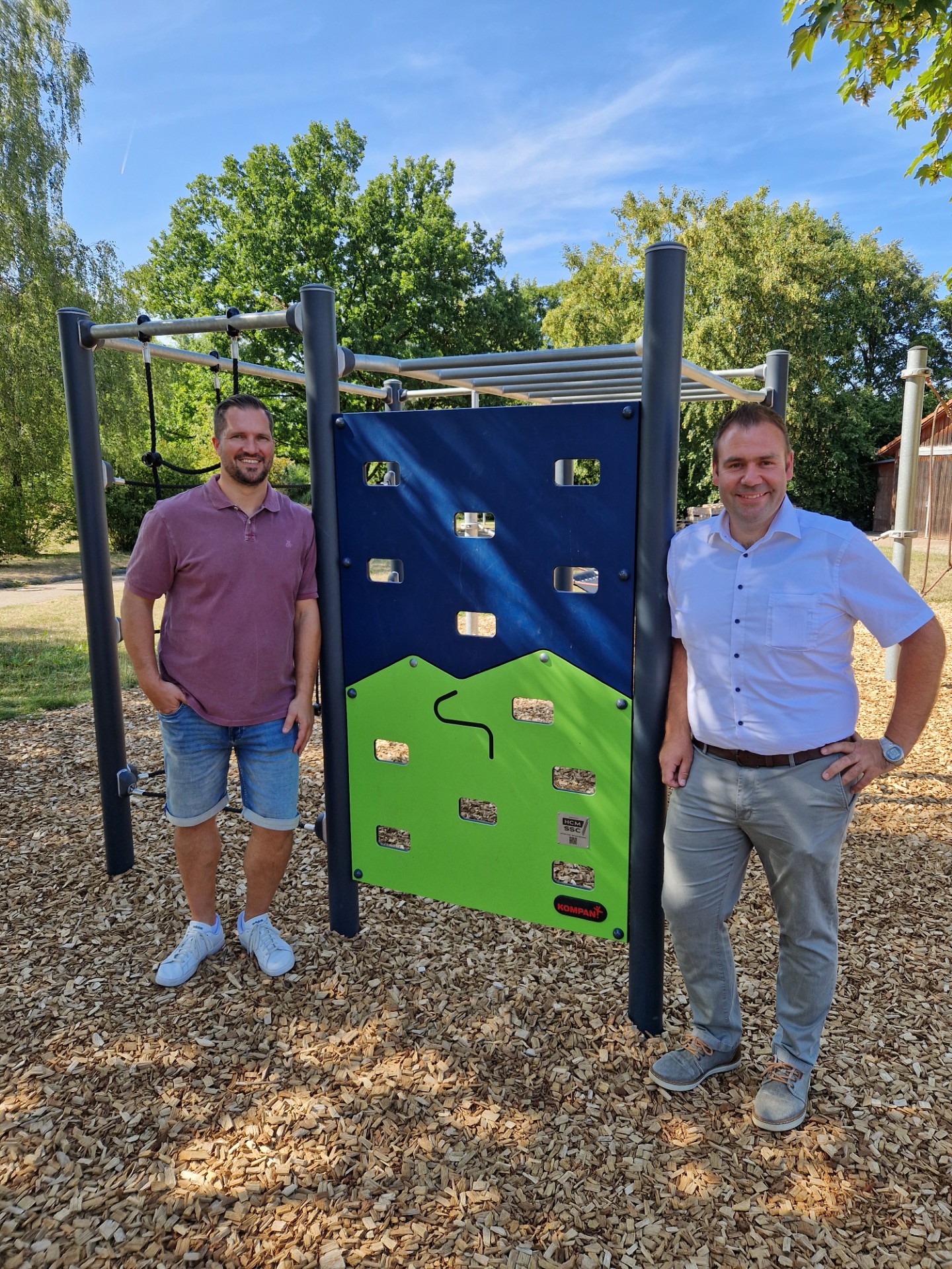 Einweihung Spielgerät